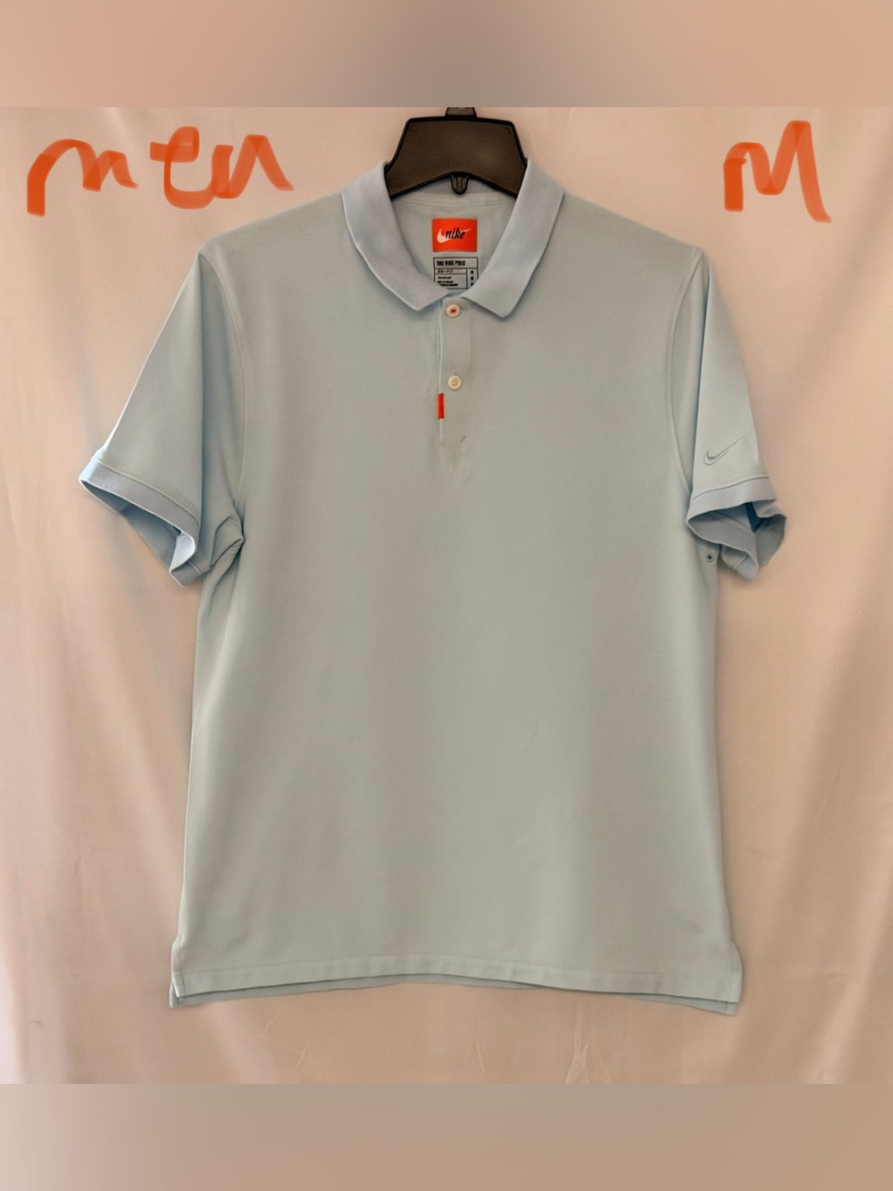 Nike Men's Light Blue Performance Polo